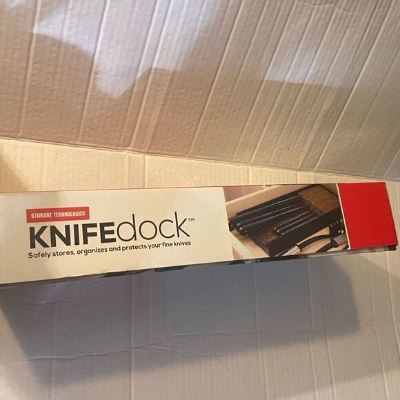 KNIFEdock Kitchen Drawer Knife Storage Plastic Container - Picture 9 of 10